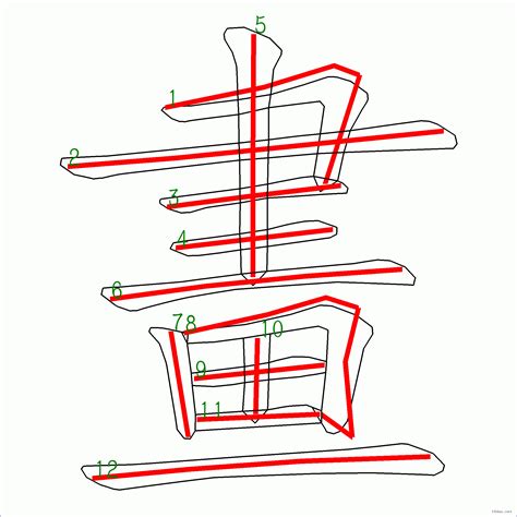 鴻幾劃|鴻字筆畫順序全攻略